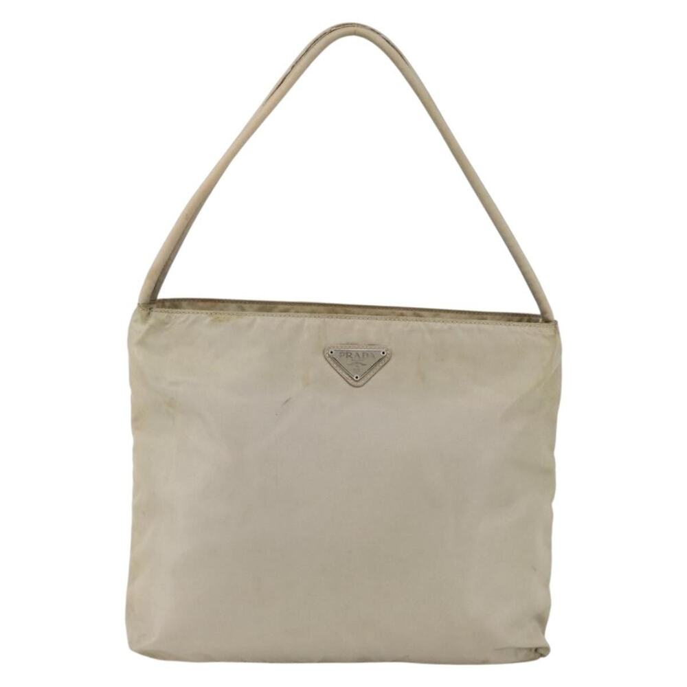 Prada Nylon Handbag Beige